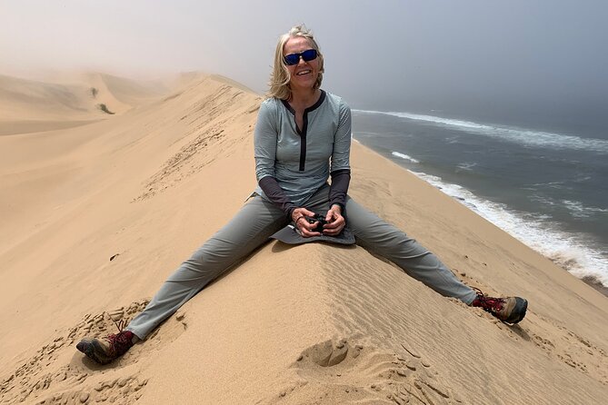 2 Days Guided Tour in Sossusvlei and Sandwich Harbor - The afternoon Sandwich Harbour scenic dune drive, with lunch and color contrast