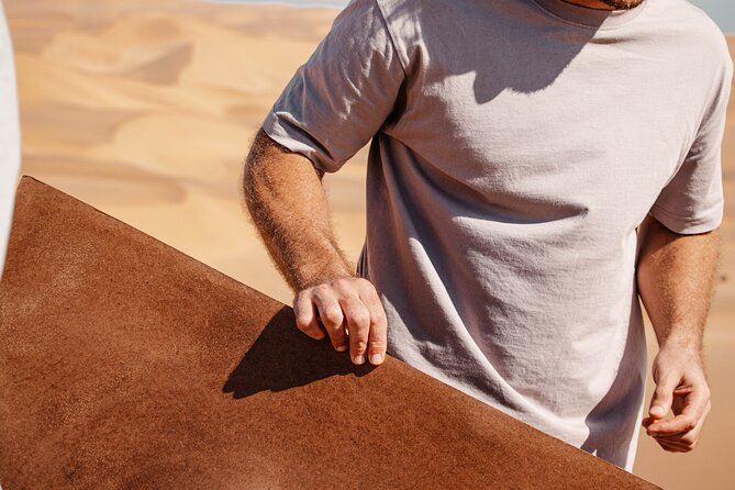2hr COMBO - 1hr Lie-down Sandboarding and 1hr Quad Bike ride - Your 2-hour plan, step by step on the dunes