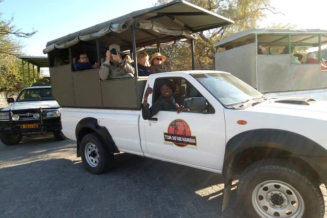 ETOSHA PARK SAFARI with local guides in 9-seater 4x4s - Your 9-seater 4x4: visibility is the real upgrade