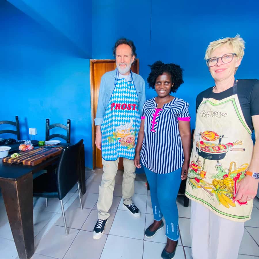 Explorer Private Cycling Township Tours - The Mondesa food market start: where the story begins