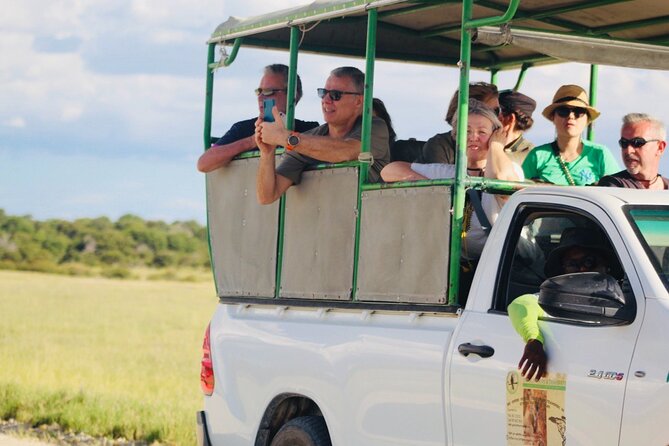 Safari in Etosha national park with professional tour guides born in Etosha. - Price and value, including the N$150 park entrance fee