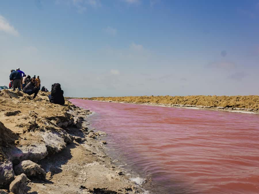 Sandwich Harbour Half Day Tour - Sandwich Harbour Lagoon and pink salt lakes, when nature cooperates