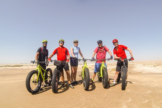 Scenic Desert Tour by Bike - Cycling out to the Swakop Riverbed, then into the sand