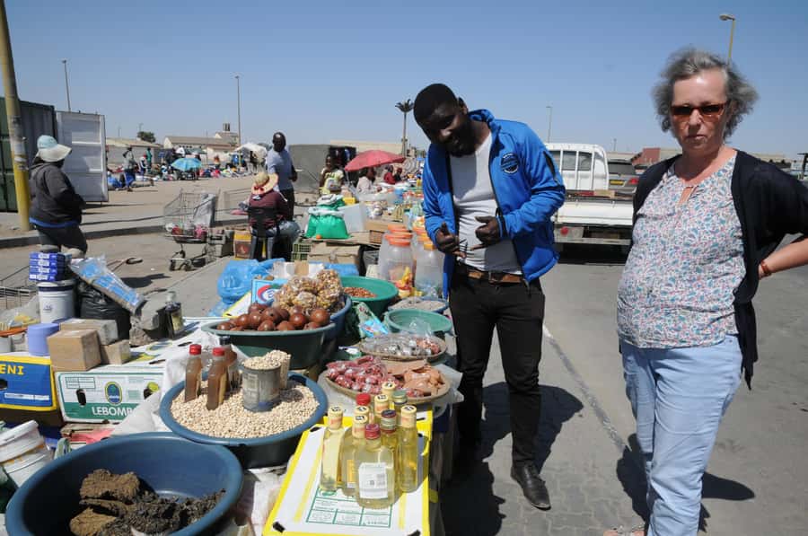 Swakopmund:Mondesa Cultural Township Tour - A Small Home Craft Market Stop for Local Art, Not Mass Souvenirs
