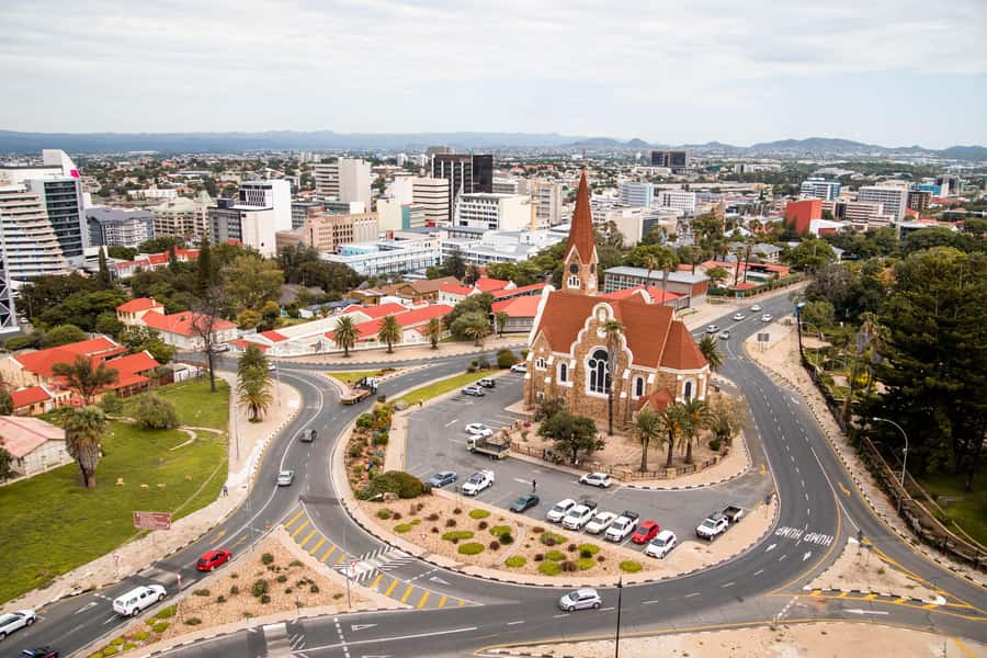 Windhoek: City and Township Tour - Independence Museum and the parliament area: seeing power in plain sight