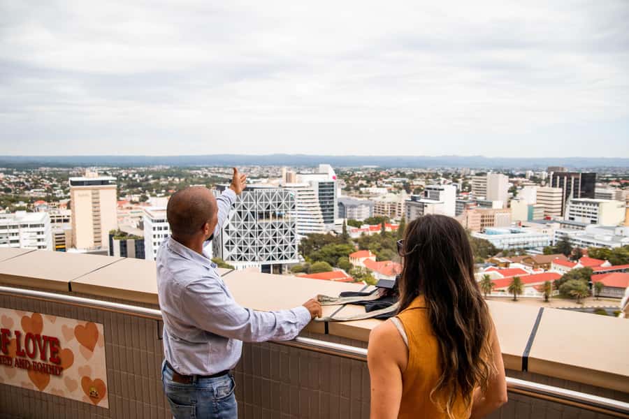 Windhoek: City and Township Tour - The Christuskirche and Alte Feste stop is where the story starts