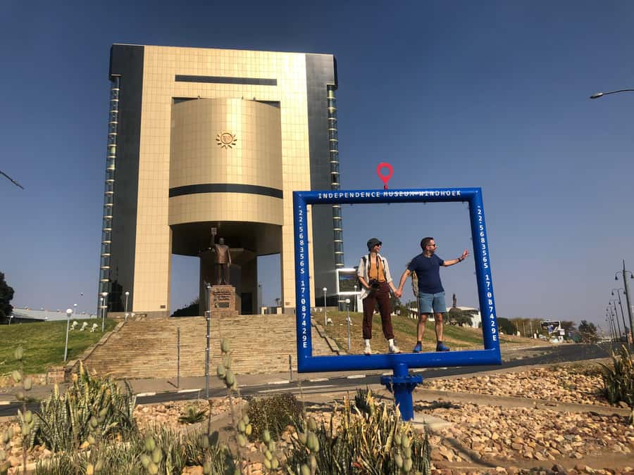 Windhoek: City & Township tour. Vehicle, guide, kapana - Alte Feste and the Independence Memorial Museum, from colonial power to national liberation