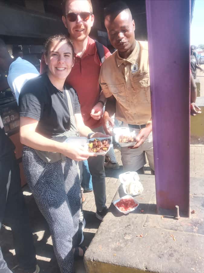 Windhoek: Katutura Township and City Walking Tour - Windhoek Crafts Centre: watching hands at work